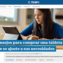 Consejos para comprar una tableta que se ajuste a sus necesidades